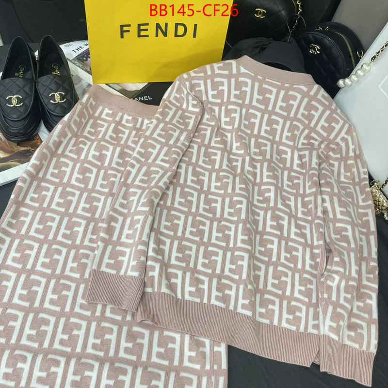 Clothing-Fendi,where can you buy a replica , ID: CF26,$: 145USD