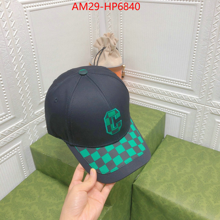 Cap (Hat)-Celine,mirror copy luxury , ID: HP6840,$: 29USD