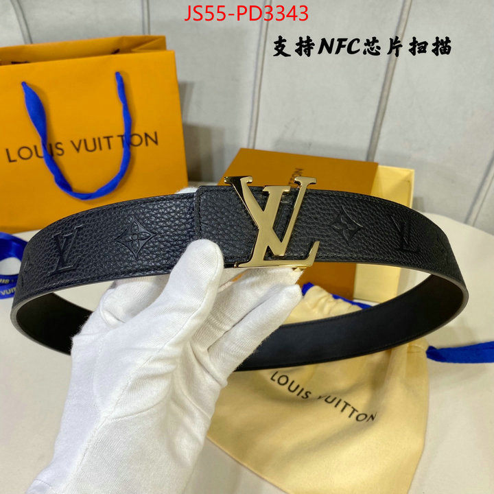 Belts-LV,shop designer , ID: PD3343,$: 55USD