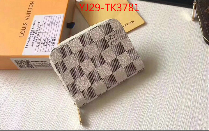 LV Bags(4A)-Wallet,ID: TK3781,$:29USD