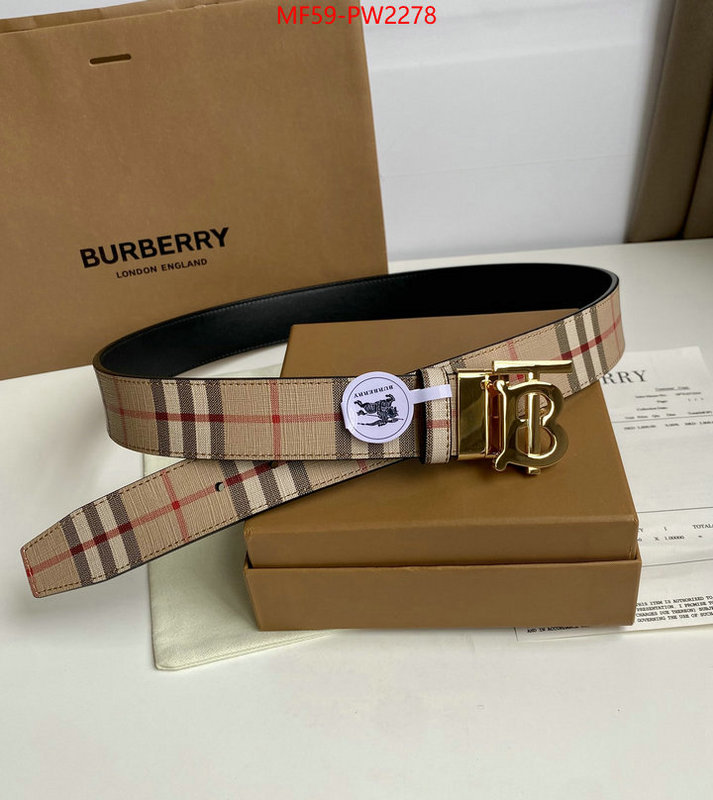 Belts-Burberry,what's the best place to buy replica , ID: PW2278,$: 59USD