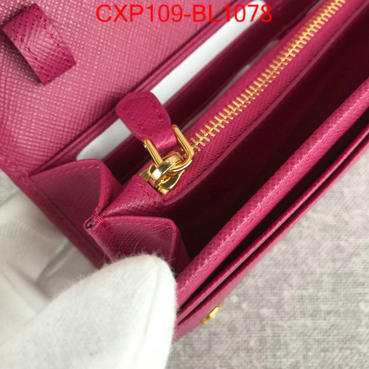 Prada Bags(TOP)-Diagonal-,ID: BL1078,$: 109USD