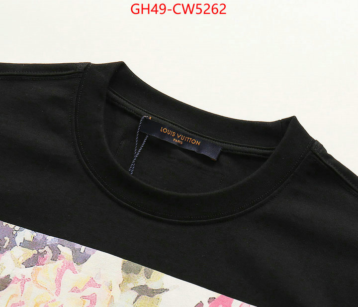 Clothing-LV,what is a 1:1 replica , ID: CW5262,$: 49USD