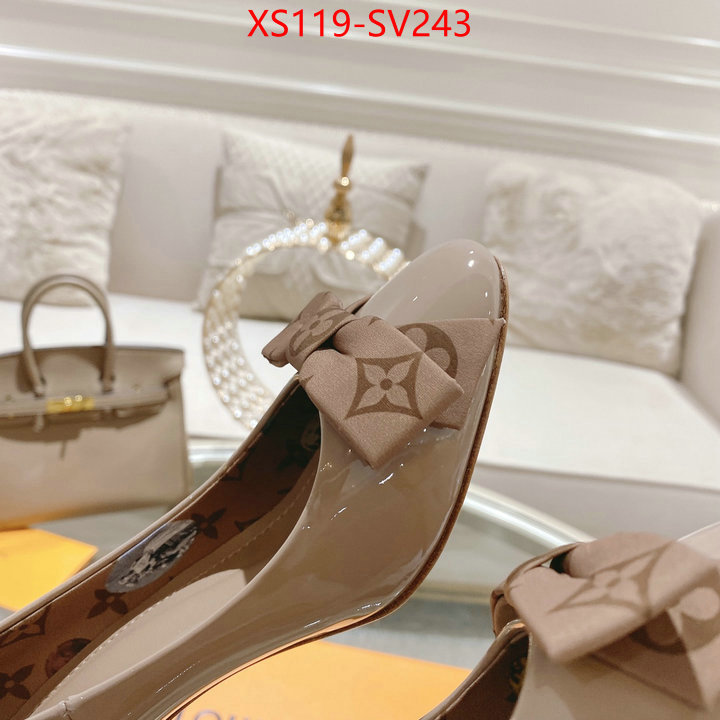 Women Shoes-LV,practical and versatile replica designer , ID: SV243,$: 119USD