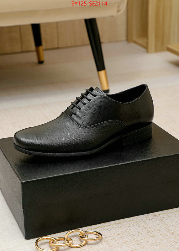 Men Shoes-Prada,aaaaa+ replica designer , ID: SE2114,$: 125USD