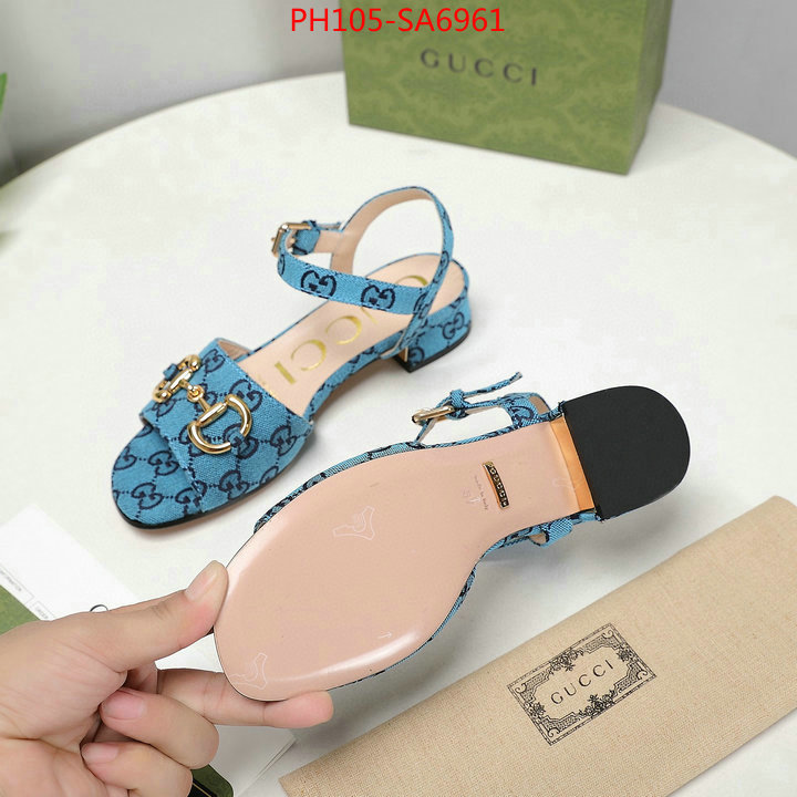 Women Shoes-Gucci,the highest quality fake , ID: SA6961,$: 105USD