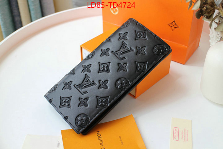 LV Bags(TOP)-Wallet,ID: TD4724,$: 85USD