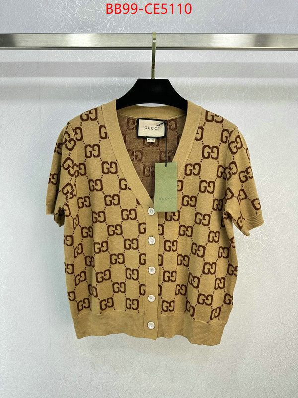 Clothing-Gucci,where could you find a great quality designer , ID: CE5110,$: 99USD