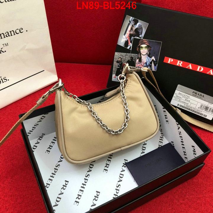 Prada Bags(4A)-Re-Edition 2000,buy first copy replica ,ID: BL5246,$: 89USD