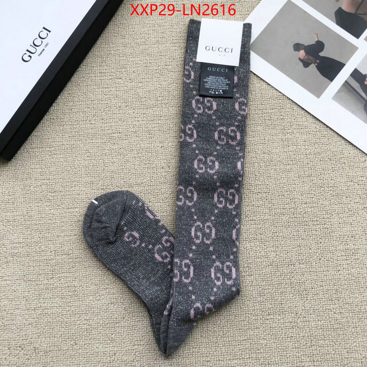 Sock-Gucci,brand designer replica , ID: LN2616,$: 29USD