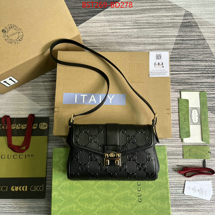 Gucci Bags(TOP)-Diagonal-,what's the best place to buy replica ,ID: BD278,$: 269USD