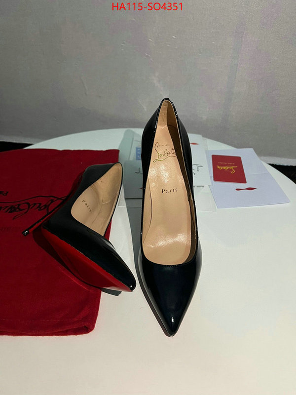 Women Shoes-Chrstn 1ouboutn,found replica , ID: SO4351,$: 115USD