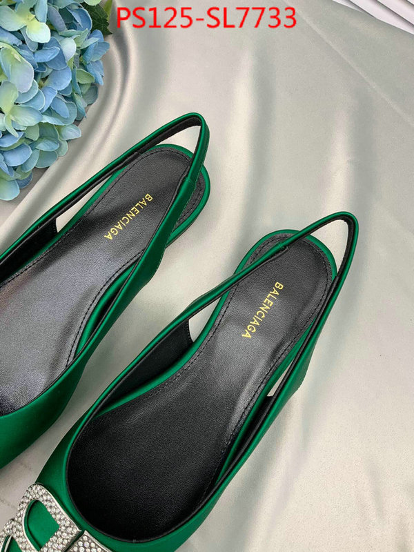 Women Shoes-Balenciaga,buy replica , ID: SL7733,$: 125USD