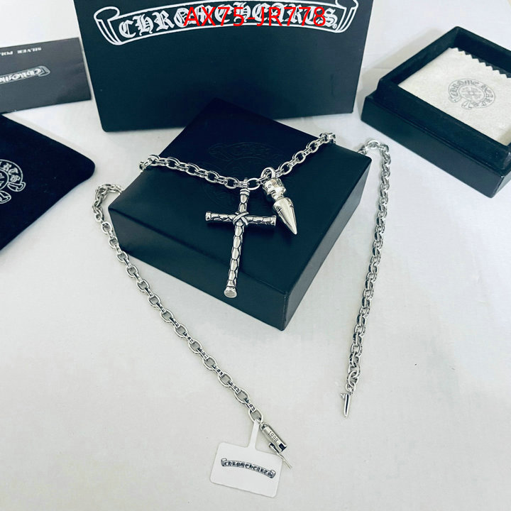 Jewelry-Chrome Hearts,2023 aaaaa replica customize ,ID: JR778,$:75USD