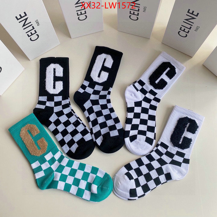 Sock-CELINE,how to start selling replica , ID: LW1572,$: 32USD