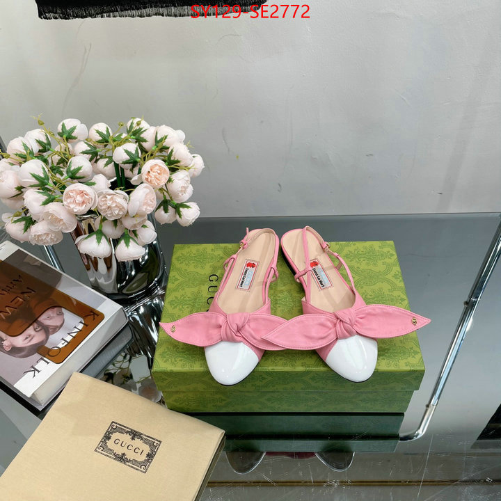 Women Shoes-Gucci,top 1:1 replica , ID: SE2772,$: 129USD