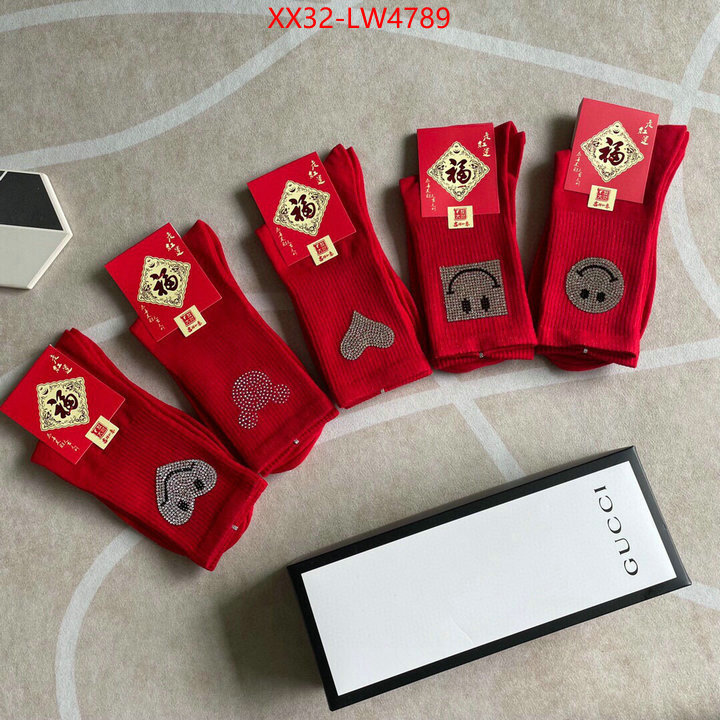 Sock-Gucci,wholesale replica , ID: LW4789,$: 32USD