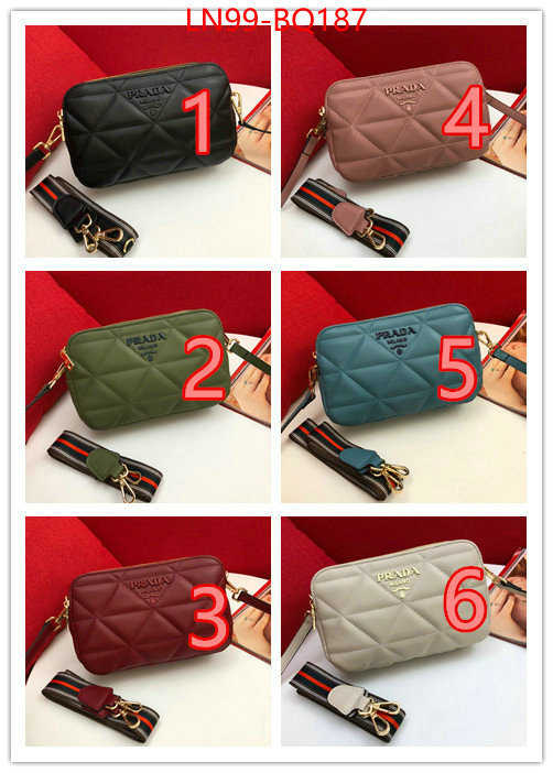 Prada Bags(4A)-Diagonal-,aaaaa quality replica ,ID: BQ187,$: 99USD