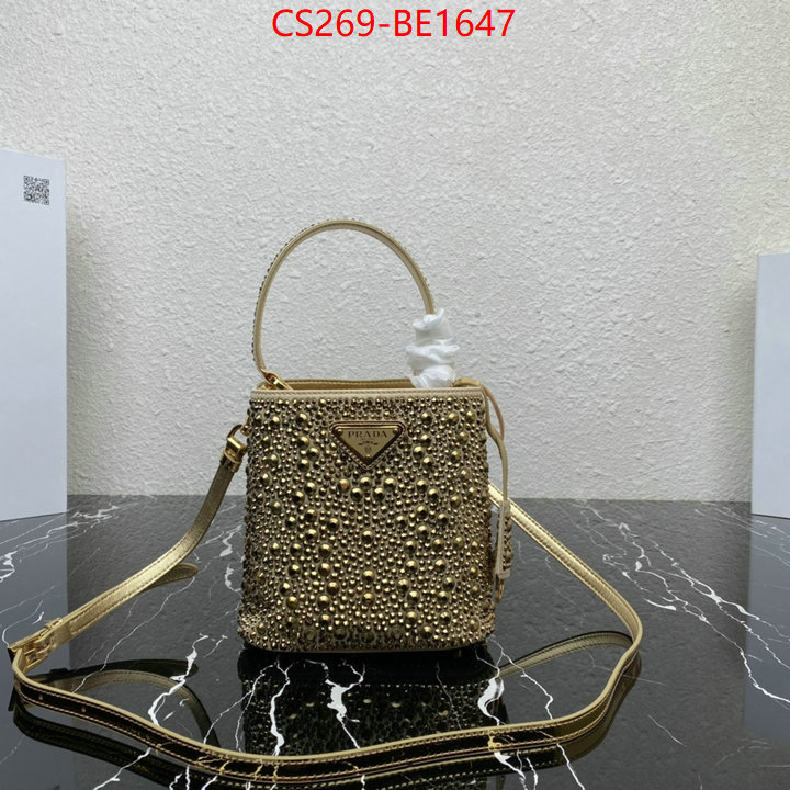 Prada Bags(TOP)-Diagonal-,ID: BE1647,$: 269USD