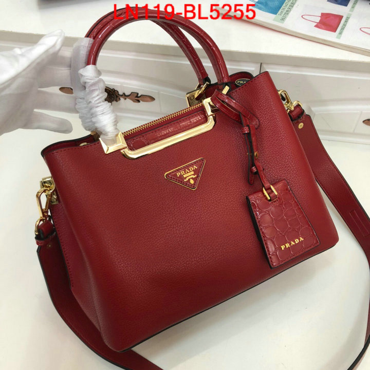Prada Bags(4A)-Handbag-,replcia cheap ,ID: BL5255,$: 119USD