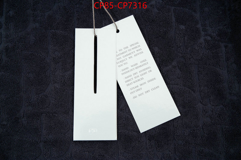 Clothing-Dior,replicas , ID: CP7316,$: 85USD