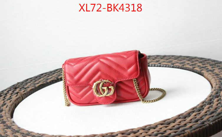 Gucci Bags(4A)-Marmont,fashion designer ,ID: BK4318,$: 72USD