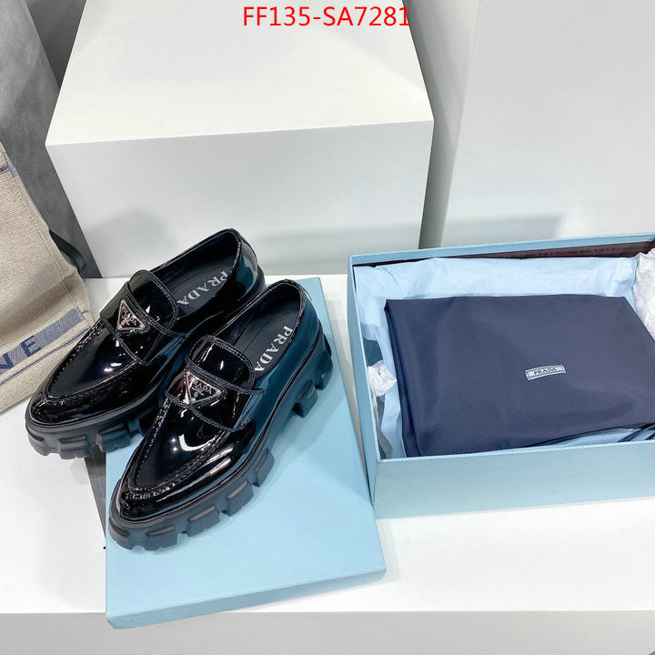 Women Shoes-Prada,fake , ID: SA7281,$: 135USD