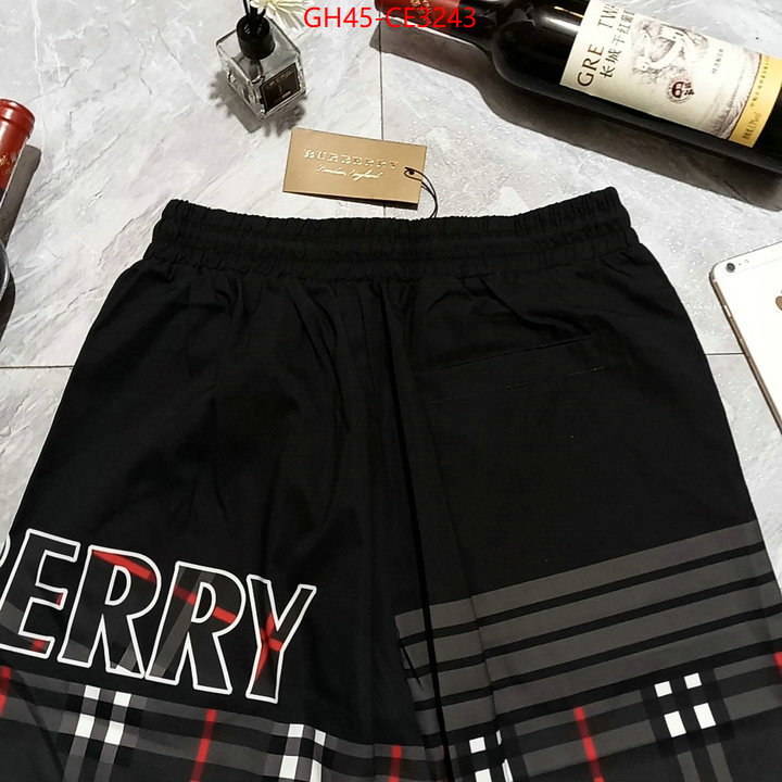 Clothing-Burberry,highest product quality , ID: CE3243,$: 45USD