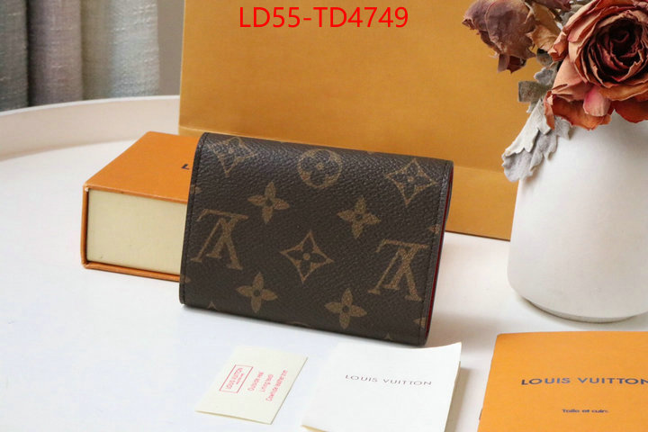 LV Bags(TOP)-Wallet,ID: TD4749,$: 55USD