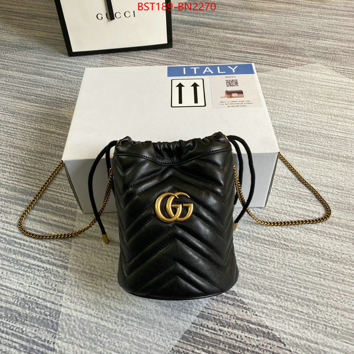 Gucci Bags(TOP)-Marmont,buy best high-quality ,ID: BN2270,$: 189USD