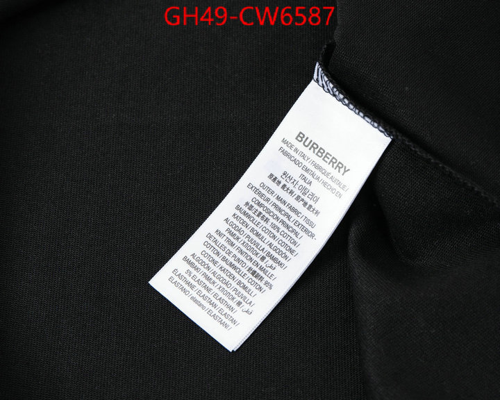 Clothing-Burberry,designer 1:1 replica , ID: CW6587,$: 49USD