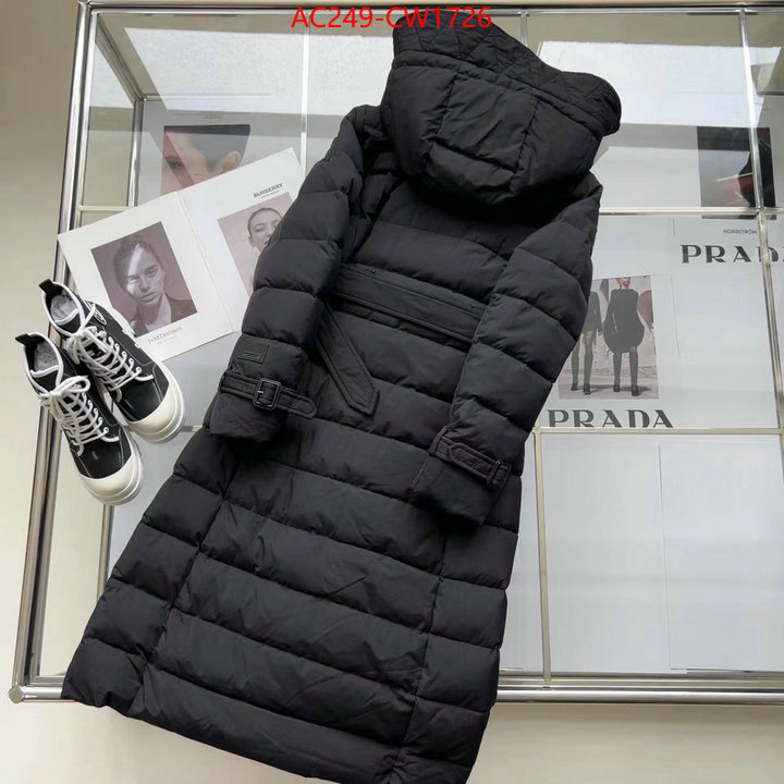 Down jacket Women-Burberry,mirror copy luxury , ID: CW1726,$: 249USD