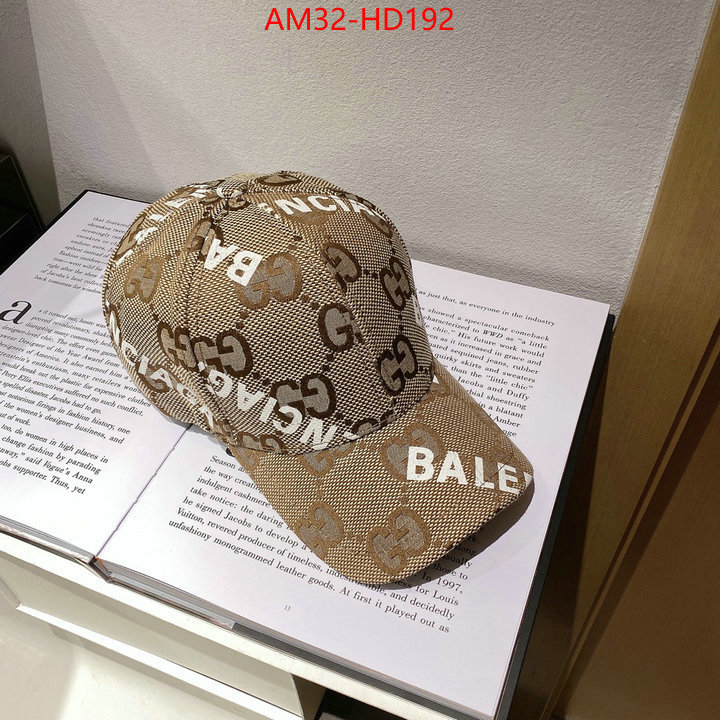 Cap (Hat)-Balenciaga,perfect quality designer replica , ID: HD192,$: 32USD