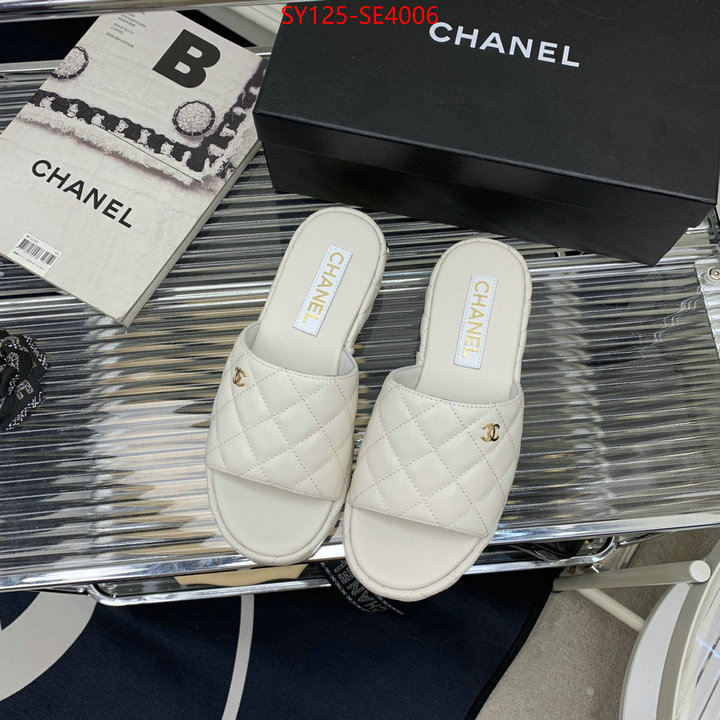 Women Shoes-Chanel,where should i buy replica , ID: SE4006,$: 125USD