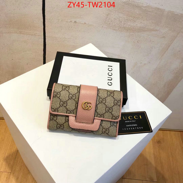 Gucci Bags(4A)-Wallet-,perfect replica ,ID: TW2104,$: 45USD