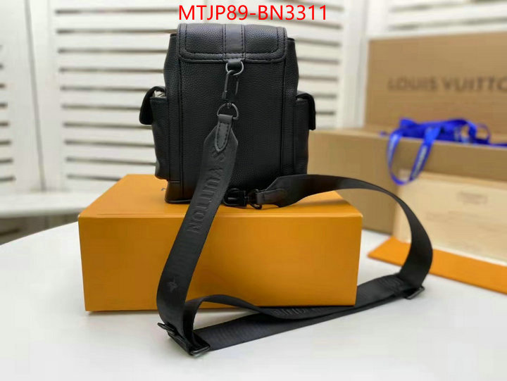 LV Bags(4A)-Backpack-,best aaaaa ,ID: BN3311,$: 89USD