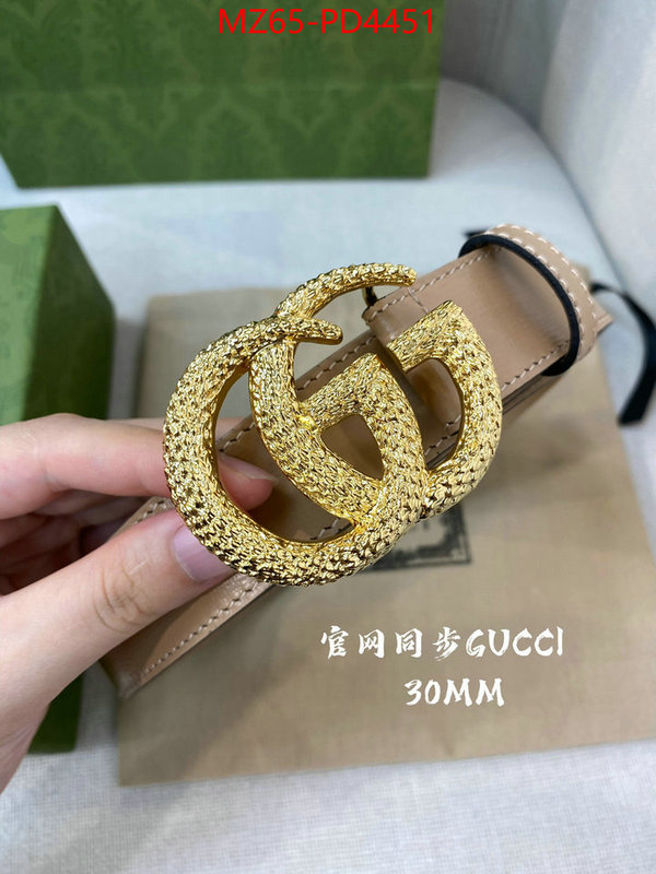 Belts-Gucci,the highest quality fake , ID: PD4451,$: 65USD