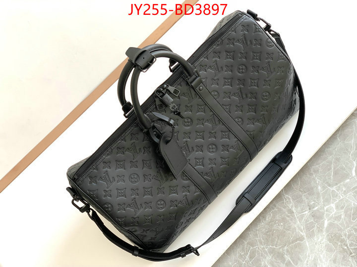 LV Bags(TOP)-Keepall BandouliRe 45-50-,ID: BD3897,$: 255USD