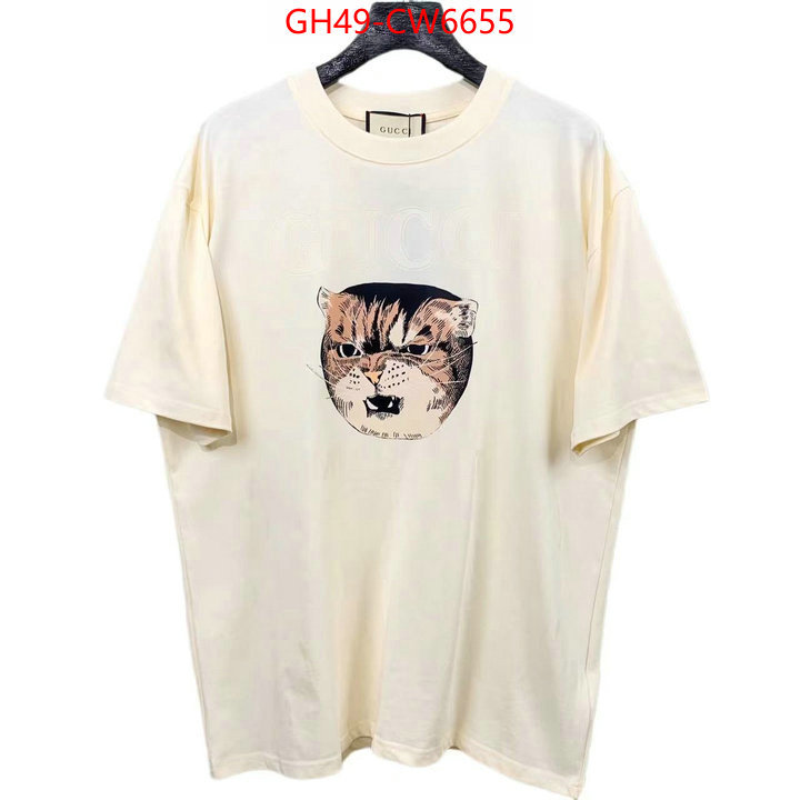 Clothing-Gucci,buy best high quality , ID: CW6655,$: 49USD