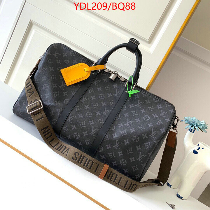 LV Bags(TOP)-Keepall BandouliRe 45-50-,ID: BQ88,$:209USD