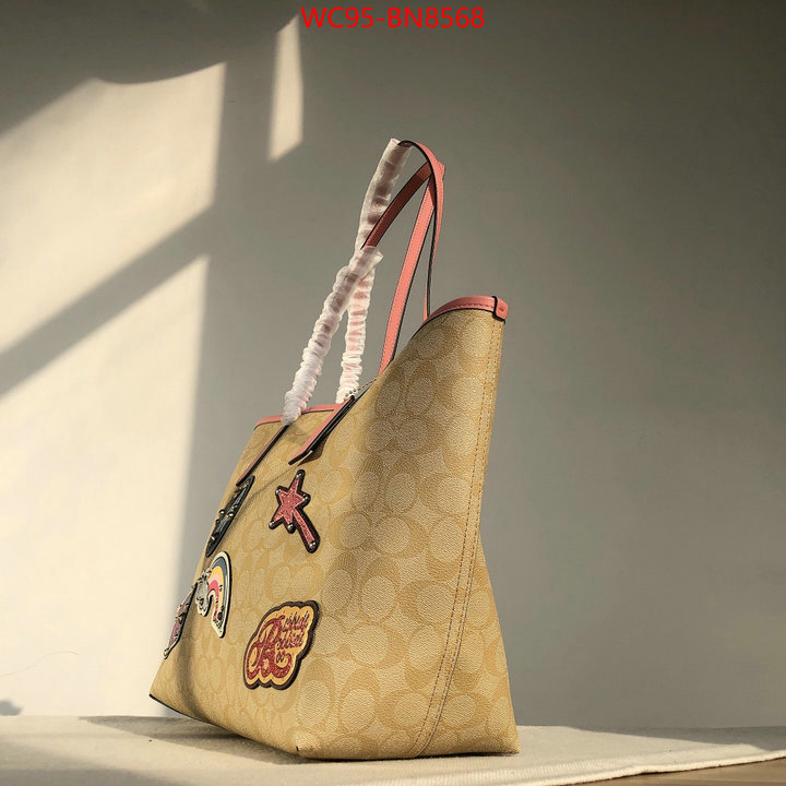 Coach Bags(4A)-Tote-,online china ,ID: BN8568,$: 95USD