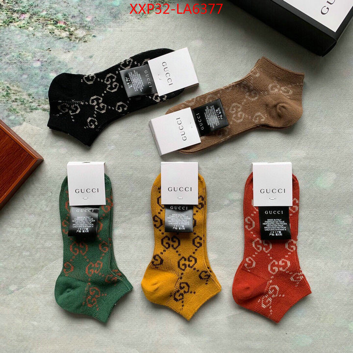 Sock-Gucci,website to buy replica , ID: LA6377,$: 32USD