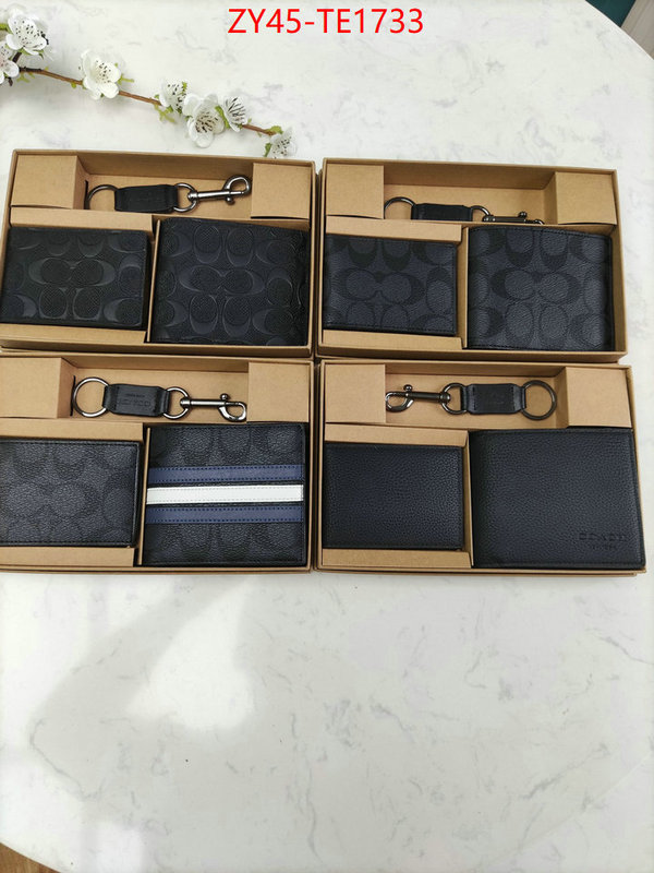 Coach Bags(4A)-Wallet,7 star replica ,ID: TE1733,$: 45USD