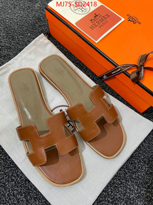 Women Shoes-Hermes,online china , ID: SD2418,$: 75USD