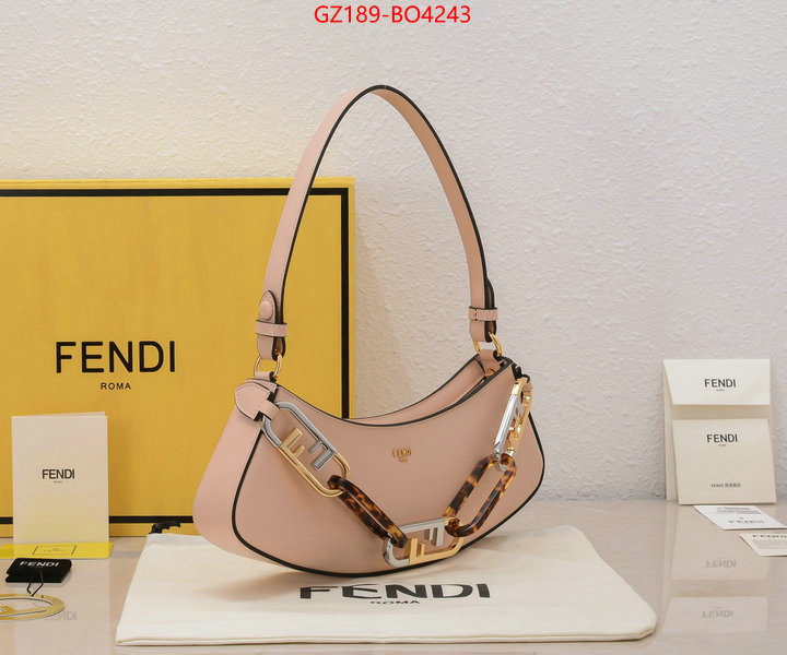 Fendi Bags(TOP)-Handbag-,fake designer ,ID: BO4243,$: 189USD