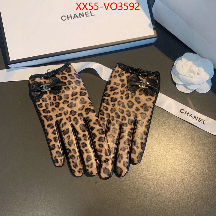 Gloves-Chanel,best fake , ID: VO3592,$: 55USD