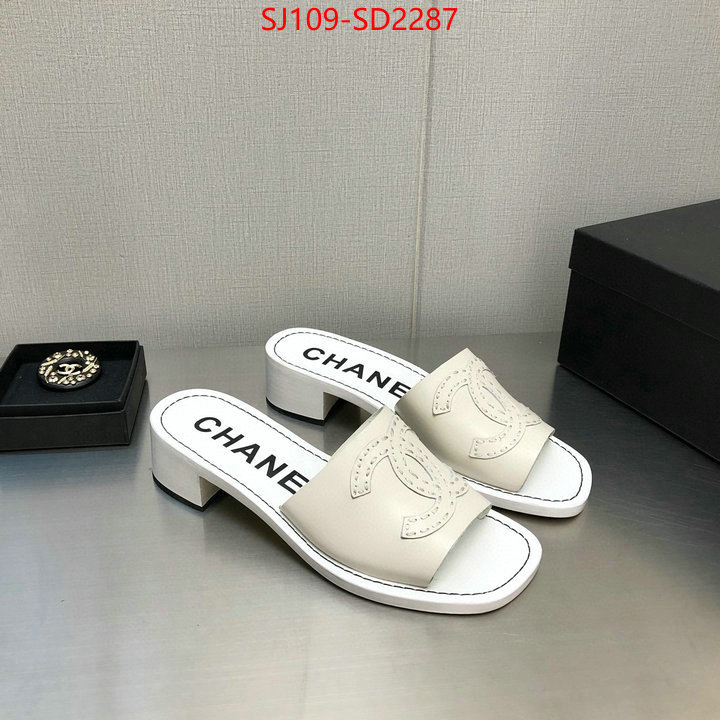 Women Shoes-Chanel,what is a 1:1 replica , ID: SD2287,$: 109USD