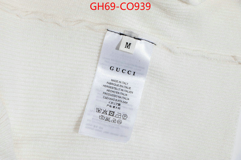 Clothing-Gucci,how to find designer replica , ID: CO939,$: 69USD