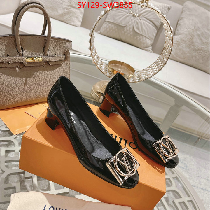 Women Shoes-LV,replcia cheap from china , ID: SW3885,$: 129USD