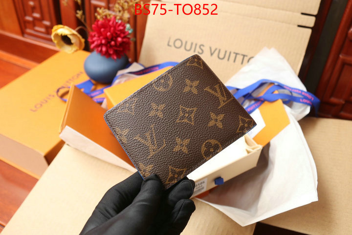 LV Bags(TOP)-Wallet,ID: TO852,$: 75USD